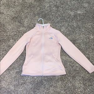 Light pink North Face fleece